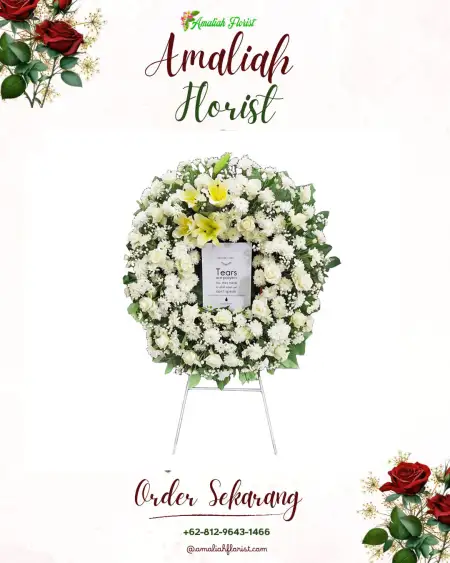 Krans Bunga Duka Gunung Tumpeng